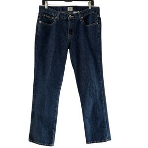 Calvin Klein CK Lean Cuffed Jeans Dark Wash Women’s Size 8